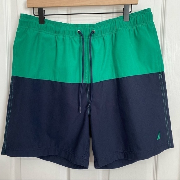🔥 5/$25 Nautica Colorblock Swim Trunks - Picture 9 of 9
